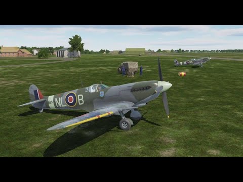 DCS Spitfire IX - The Big Show - Mission 1