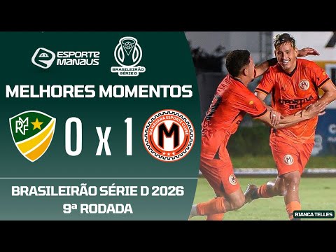Monte Roraima 0x1 Manauara EC