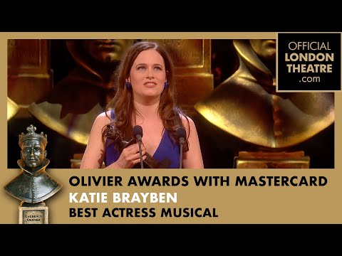 Katie Brayben wins Best Actress in a Musical | Olivier Awards 2015 with Mastercard