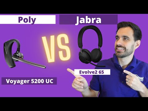 SHOWDOWN Plantronics Voyager 5200 vs Jabra Evolve2 65 Wireless Headset - LIVE MIC & SPEAKER TEST!