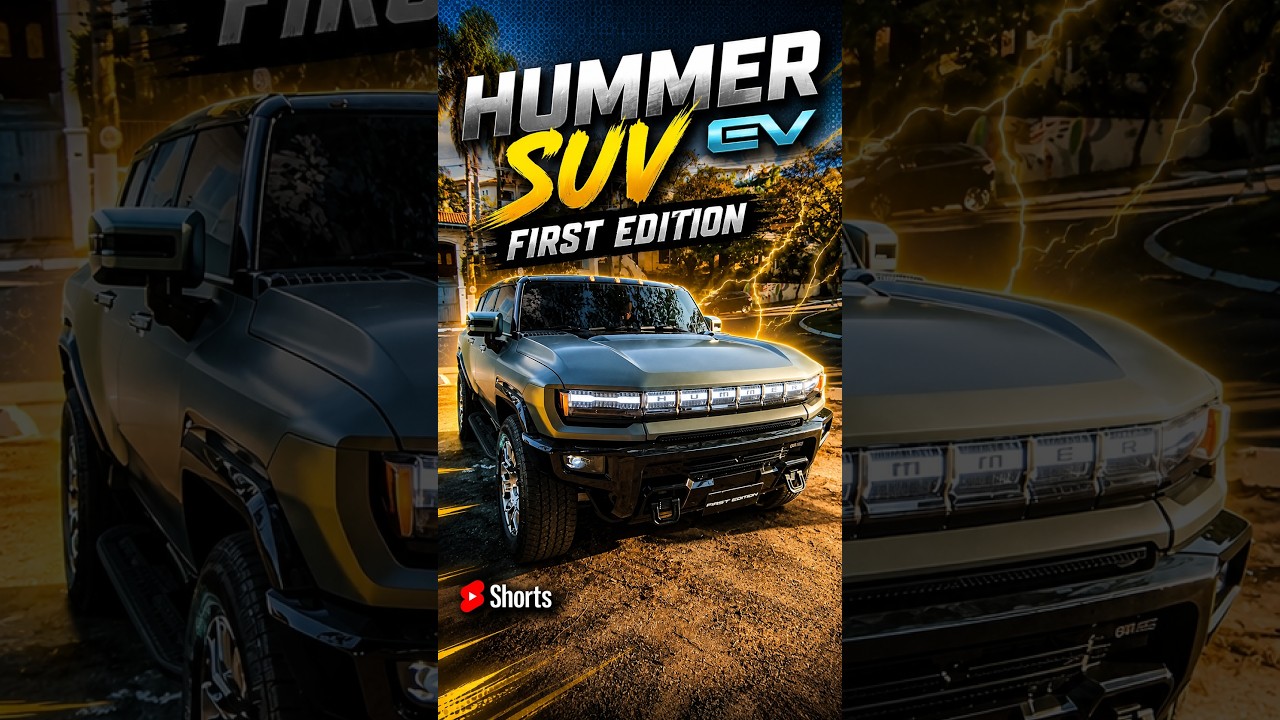 GMC Hummer EV SUV #shorts