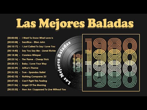 Las Mejores Baladas en Ingles de los 80 Mix -  El amor comienza con una suave melodía.