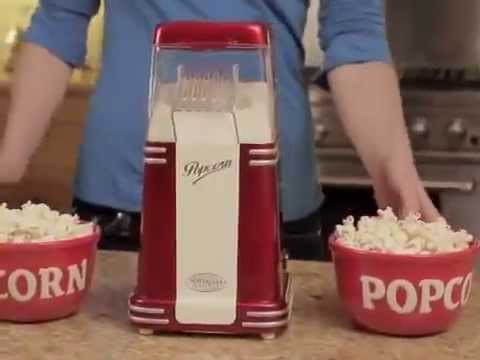 Nostalgia Electrics Retro Series Mini Hot Air Popcorn Maker RHP310