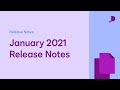 January 2021 Developer Release Notes
