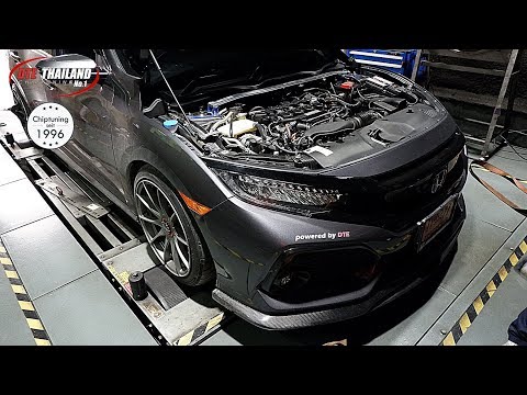 Honda Civic Fk Tuned By DTE Thailand +32WHP. +41WNM.