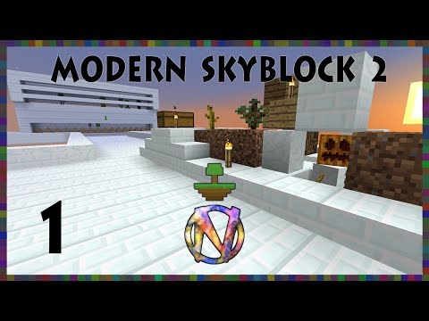 Modern Skyblock 2 - Ep. 1 - That's Snow Beginning