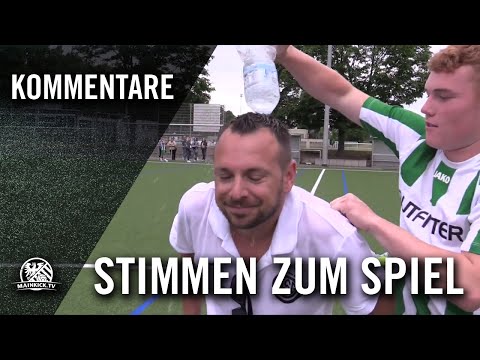 Die Stimmen zum Spiel (TSG Neu-Isenburg U19 - Eintracht Oberursel U19, Relegation zur Gruppenliga)