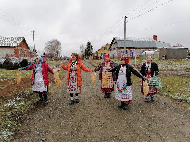 Теләче районы Субаш авылында - каз өмәсе йоласы