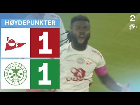 Fredrikstad 1 - 1 HamKam - Høydepunkter