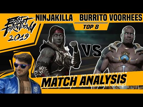 MK11 Match Analysis: ECT 2019 Top 8 - Ninjakilla_212 vs. Burrito Voorhees