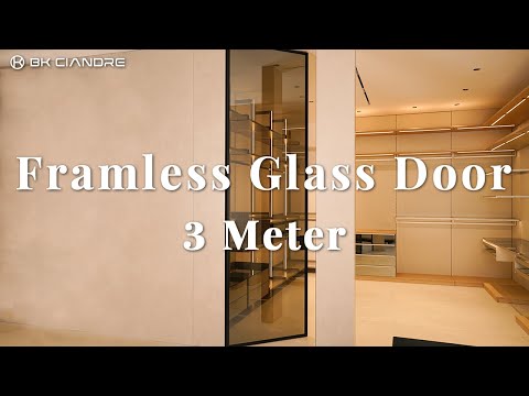 Modern frameless door | flush to wall | Bk Ciandre