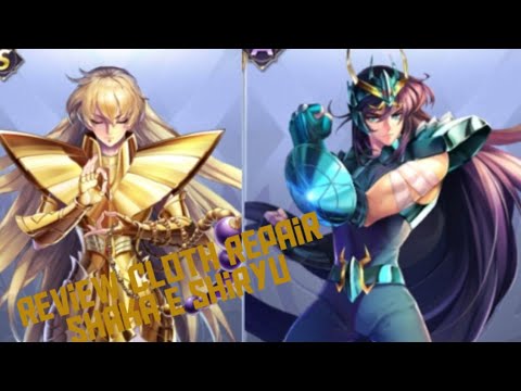 Review Reparo de armadura: Shaka e Shiryu - Saint Seiya Awakening