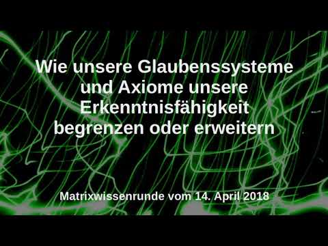 Limitierung durch Axiome & Glaubenssysteme