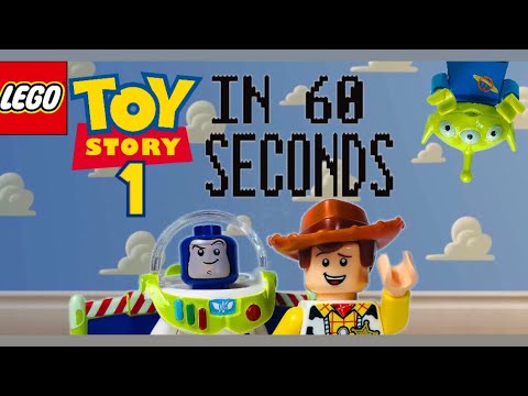 Toy story 1 in 60 Seconds |Lego Stopmotion|