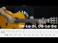 Obladi Oblada - The Beatles - (Easy) Fingerstyle Guitar Tutorial TAB + Chords + Lyrics