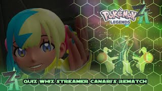 Quiz Wiz Streamer Canari (Rematch) - Pokemon Legends Z-A Playthrough 11 - (Switch 2 Gameplay)