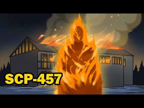 SCP-457 The Burning Man (SCP Animation)