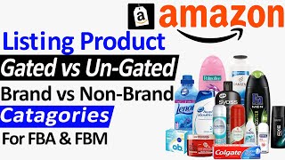 Amazon Restricted Products & Category | Brand VS Non Brand | Bilal Ahmad