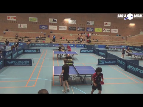 Live fra Sisu/MBK Aarhus Open 2017 - Drenge Elite finale