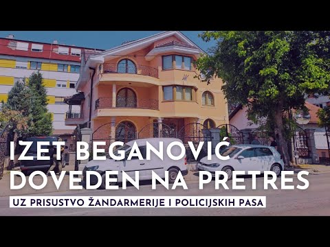 Uz prisustvo Žandarmerije i policijskih pasa: Izet Beganović doveden na pretres u kuću u Banjaluci