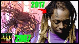Evolution of Lil Wayne&#39;s BALD Dreadlocks (2002 - 2017)