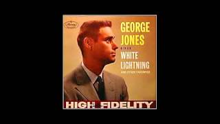 George Jones 1954 White Lightning CD Track  - 11 - Flame In My Heart