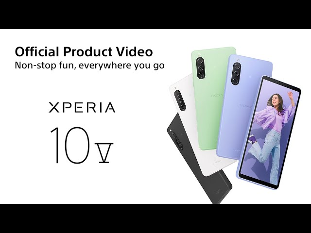 Sony Xperia 10 V 5G 6,1" OLED 6/128 Go Noir Gratuit video