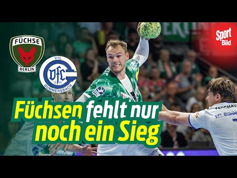 🤾🏽 Handball: Füchse Berlin – VfL Gummersbach | 33. Spieltag Saison 2024/25 Replay