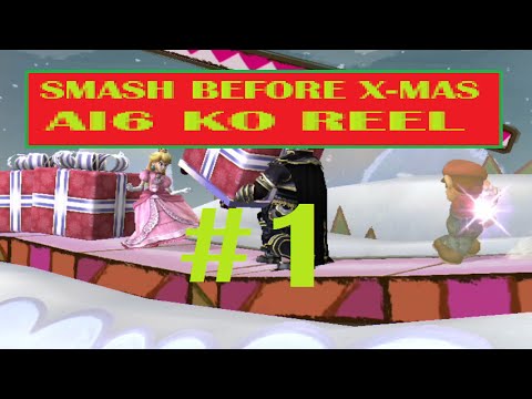 AI#6 (Sm4sh B4 X-MAS) KO Reel - Round Robin Pt 1