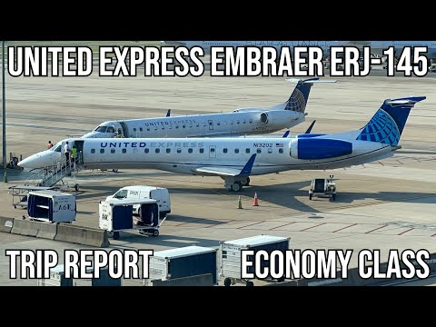 Miniatura de YouTube para United Airlines Embraer RJ135 / RJ140 / RJ145