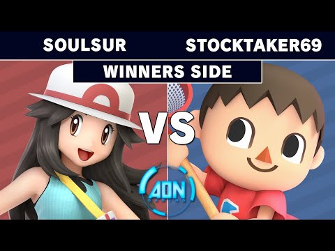 AON Ultimate 57 - SoulSur (Pkmn Trainer) Vs Stocktaker69 (Villager) Winners Round 4 - Smash Ultimate