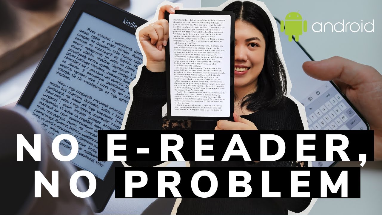 Reasons why I bought an Android Tablet (Galaxy Tab S6 Lite) instead of E-reader (Kindle)