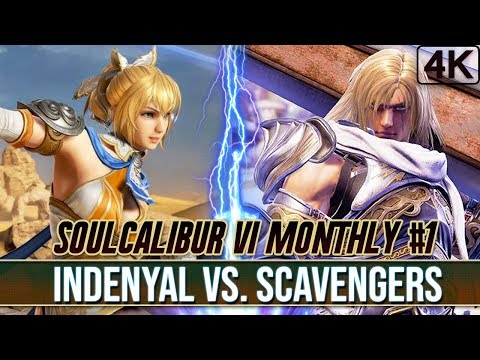 Soulcalibur VI Monthly #1 - Indenyal vs. Scavengers @Next Level [4k/60fps]