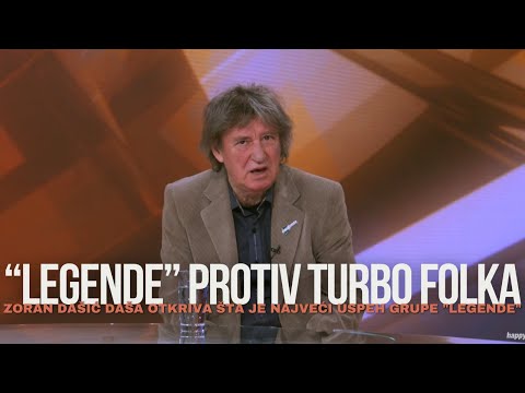 "Nikada nismo bili deo estrade" - Zoran Dasic Dasa otkriva sta je najveci uspeh grupe "Legende"