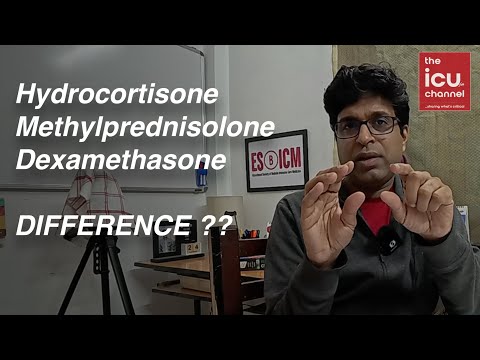 #icutalk 3: Corticosteriods in ICU (Hydrocortisone, Methylprednisolone, Dexamethasone); Difference?