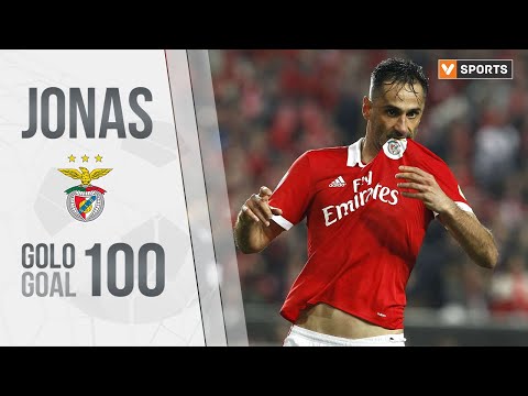 Efeméride: Golo 100 de Jonas pelo Benfica
