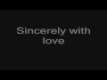 Lordi - Sincerely With Love (lyrics) HD 