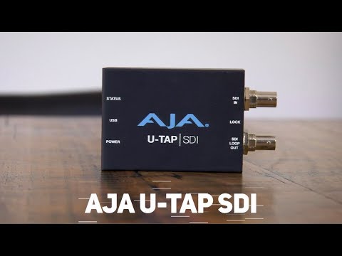 Aja U Tap USB 3.0 Powered SDI And HDMI Video Capture at Aja U Tap USB 3.0 Powered SDI And HDMI Video Capture at