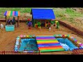 DIY Make House With Lake I Amazing Village House I Horse Stable I Animal House I Ashton Creative