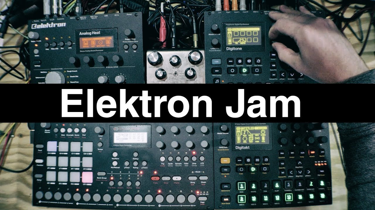 Elektron Digitone Digitakt RYTM Jam