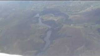 Derwent and Ladybower Reservoirs from the air, Derbyshire, England - August, 2007