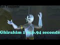 Ghirahim 1 In 6 94 Seconds World Record The Legend Of Zelda Skyward Sword HD