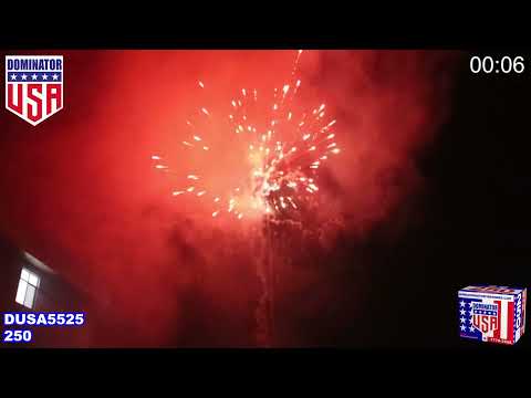 Dominator Fireworks DUSA5525 America's 250th Ultimate RWB firework