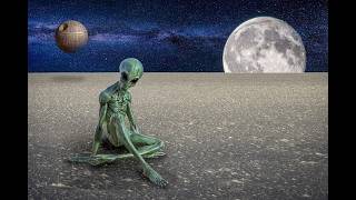 A New Method of Detecting Alien Artifacts on the Moon