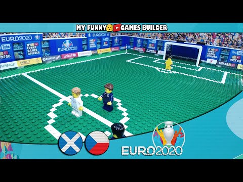 Schick goal in Scotland vs Czech Republic (0-2) • LEGO Football Goal Euro 2020