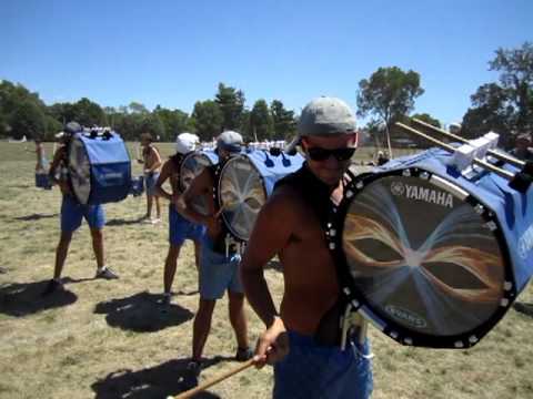 Bluecoats 2012 ON FIELD BATTERY CAM- Finals Day