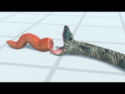 TINY BLADE WORM vs EVERY UNIT - Animal Revolt Battle Simulator