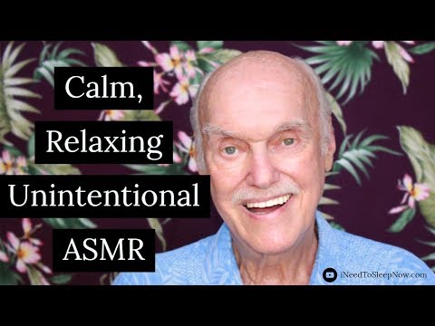 Deep Voiced Unintentional ASMR With The Calm, Slow Speaking Ram Dass