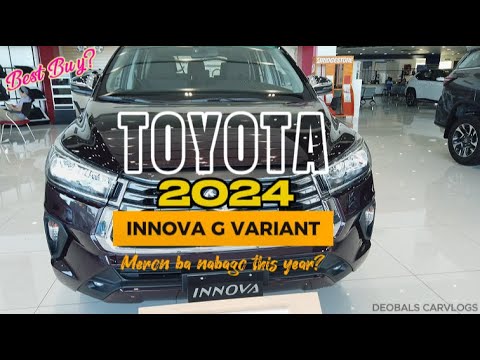 Review of the Innova G 2.8L Diesel Automatic Transmission. #car #review #toyota #innova #2024 #cars