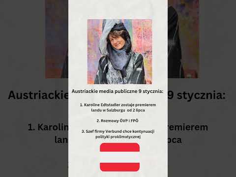 Austriackie media publiczne 9 stycznia